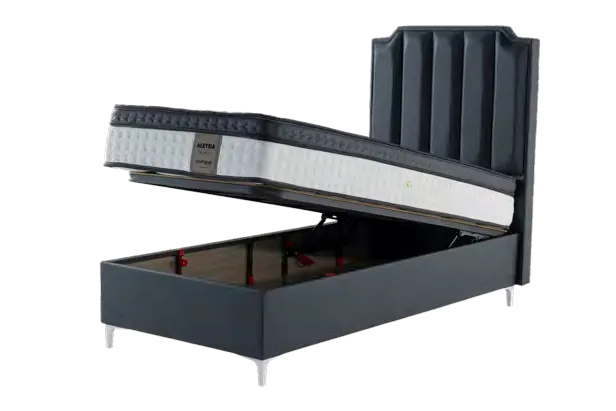 Stella — Storage bed base, open
